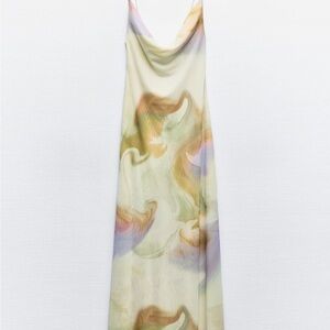 ZARA Multicolor Maxi Dress